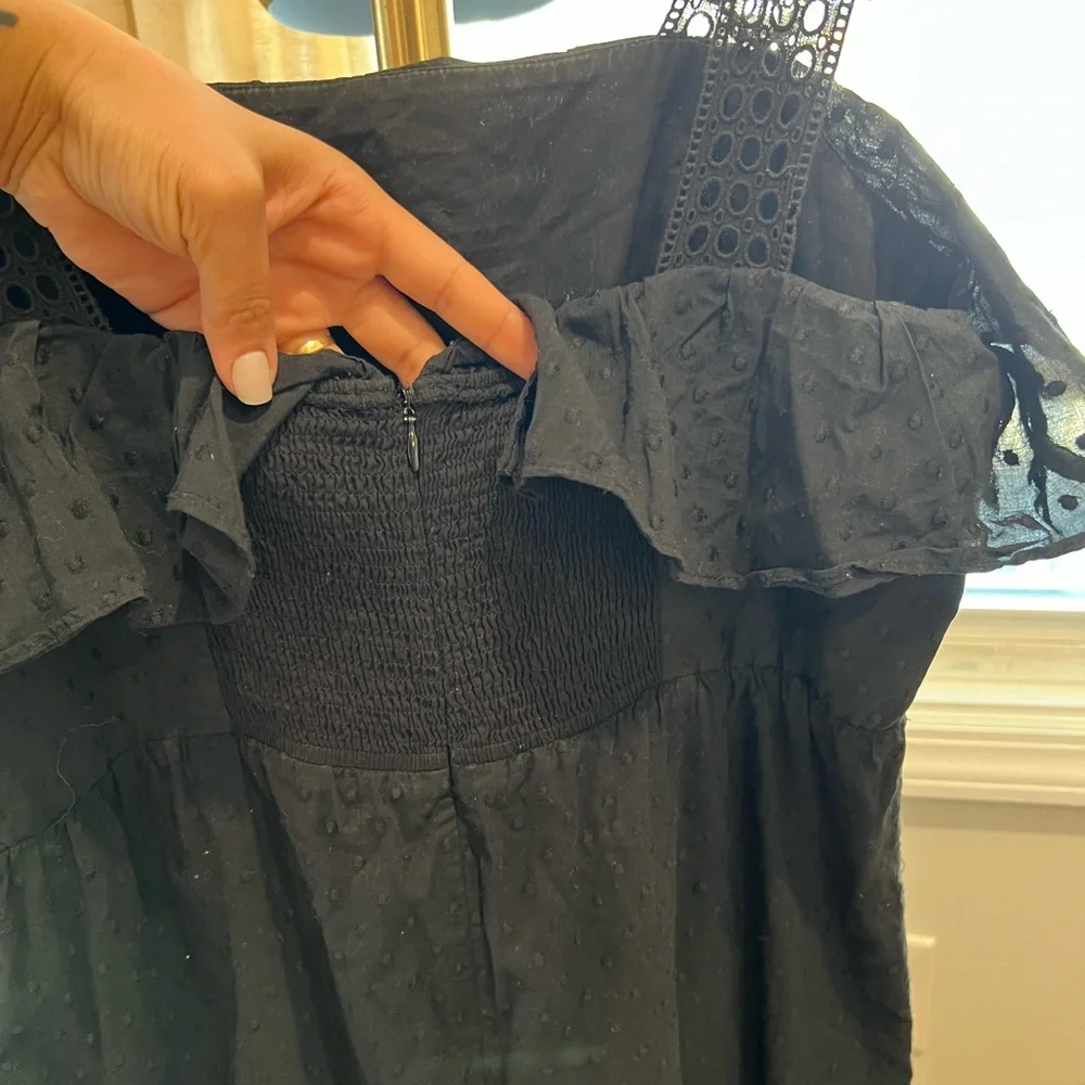 J.Crew Black Dress with lace | Size 12T